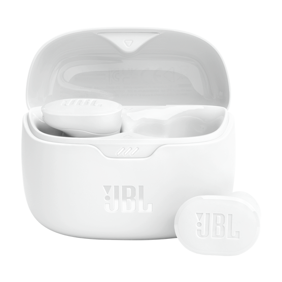 JBL Tune Buds - White - True wireless Noise Cancelling earbuds - Hero